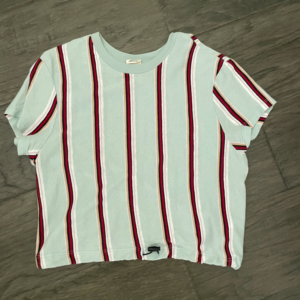 Urban Outfitters Cropped Striped T